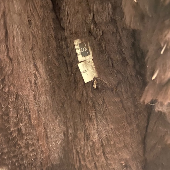 Vintage Y2K Rabbit Fur Coat - Picture 5 of 7